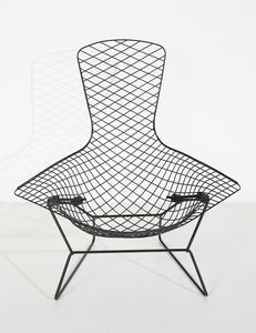 HARRY BERTOIA  (1915 - 1978) : Poltrona Bird con poggiapiedi  - Asta Asta 438 | DESIGN E ARTI DECORATIVE DEL NOVECENTO Online - Associazione Nazionale - Case d'Asta italiane