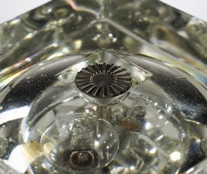 MENDINI ALESSANDRO (1931 - 2019) : Lampada da tavolo mod. Cubosfera per Fidenza Vetraria, Italia  - Asta Asta 438 | DESIGN E ARTI DECORATIVE DEL NOVECENTO Online - Associazione Nazionale - Case d'Asta italiane