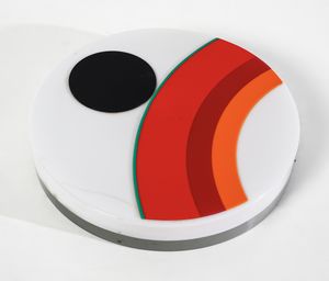 CARMI EUGENIO (1920 - 2016) : Lampada a plafone Segnale Immaginario Elettrico 19 per Edizioni del Deposito, Milano  - Asta Asta 438 | DESIGN E ARTI DECORATIVE DEL NOVECENTO Online - Associazione Nazionale - Case d'Asta italiane