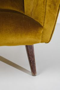 PONTI GIO (1891 - 1979) : nello stile di. Poltrona  - Asta Asta 438 | DESIGN E ARTI DECORATIVE DEL NOVECENTO Online - Associazione Nazionale - Case d'Asta italiane