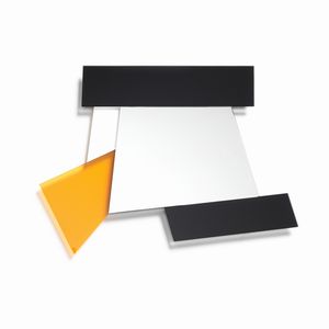 SOTTSASS ETTORE (1917 - 2007) - Specchio della serie Gli specchi di Dioniso (modello 4) per Glas Italia