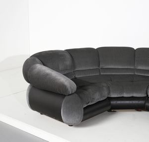 SARTORI FRANZ T.  (n. 1927) : nello stile di. Divano modulare  - Asta Asta 438 | DESIGN E ARTI DECORATIVE DEL NOVECENTO Online - Associazione Nazionale - Case d'Asta italiane