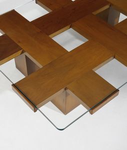 MANIFATTURA BRASILIANA : Tavolo da salotto  - Asta Asta 438 | DESIGN E ARTI DECORATIVE DEL NOVECENTO Online - Associazione Nazionale - Case d'Asta italiane