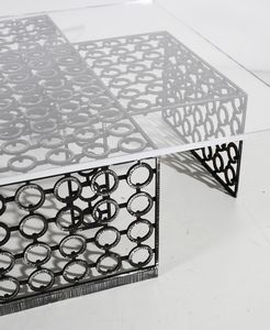 MANIFATTURA ITALIANA : Tavolino da salotto  - Asta Asta 438 | DESIGN E ARTI DECORATIVE DEL NOVECENTO Online - Associazione Nazionale - Case d'Asta italiane