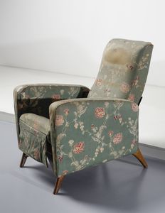 MALATESTA&MASSON : Due poltrone reclinabili, Roma  - Asta Asta 438 | DESIGN E ARTI DECORATIVE DEL NOVECENTO Online - Associazione Nazionale - Case d'Asta italiane