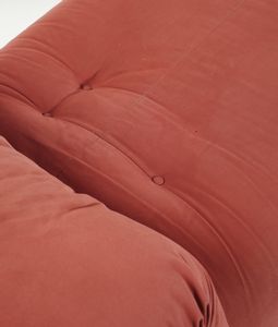 SCARPA AFRA (1937-2011) & TOBIA (n. 1935) : Chaise longue mod. Soriana per Cassina, Meda  - Asta Asta 438 | DESIGN E ARTI DECORATIVE DEL NOVECENTO Online - Associazione Nazionale - Case d'Asta italiane