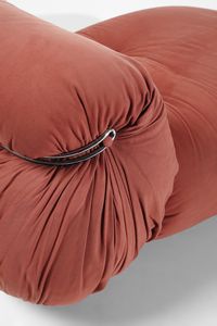 SCARPA AFRA (1937-2011) & TOBIA (n. 1935) : Chaise longue mod. Soriana per Cassina, Meda  - Asta Asta 438 | DESIGN E ARTI DECORATIVE DEL NOVECENTO Online - Associazione Nazionale - Case d'Asta italiane