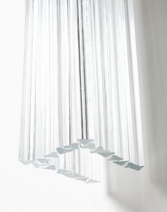 VENINI : Coppia di lampade da parete della serie Trilobo, Murano  - Asta Asta 438 | DESIGN E ARTI DECORATIVE DEL NOVECENTO Online - Associazione Nazionale - Case d'Asta italiane