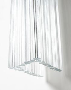 VENINI : Coppia di lampade da parete della serie Trilobo, Murano  - Asta Asta 438 | DESIGN E ARTI DECORATIVE DEL NOVECENTO Online - Associazione Nazionale - Case d'Asta italiane