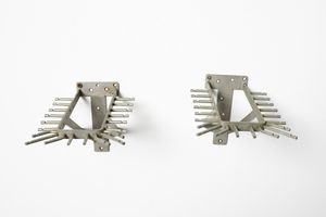 VENINI : Coppia di lampade da parete della serie Trilobo, Murano  - Asta Asta 438 | DESIGN E ARTI DECORATIVE DEL NOVECENTO Online - Associazione Nazionale - Case d'Asta italiane