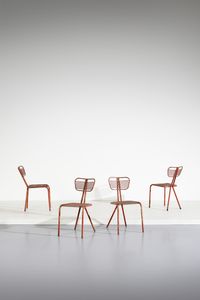 MALVAL RENE' (0 - 1957) - Quattro sedie, Francia