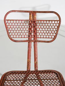 MALVAL RENE' (0 - 1957) : Quattro sedie, Francia  - Asta Asta 438 | DESIGN E ARTI DECORATIVE DEL NOVECENTO Online - Associazione Nazionale - Case d'Asta italiane