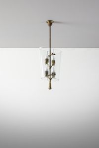 CHIESA PIETRO (1892 - 1948) - nello stile di. Lampada a sospensione a quattro luci