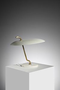 SARFATTI GINO (1912 - 1985) - Lampada da tavolo mod. 537 G/P per Arteluce, Milano