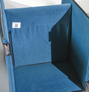 BELLINI MARIO (n. 1935) : Otto poltroncine mod. 401 Break per Cassina, Meda  - Asta Asta 438 | DESIGN E ARTI DECORATIVE DEL NOVECENTO Online - Associazione Nazionale - Case d'Asta italiane