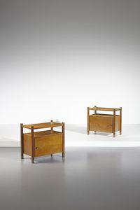 ZAVANELLA  RENZO (1900 - 1988) - Coppia di comodini