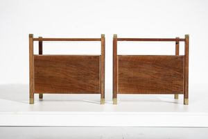 ZAVANELLA  RENZO (1900 - 1988) : Coppia di comodini  - Asta Asta 438 | DESIGN E ARTI DECORATIVE DEL NOVECENTO Online - Associazione Nazionale - Case d'Asta italiane