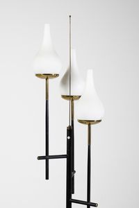 STILNOVO : attribuito. Lampada da terra, Milano  - Asta Asta 438 | DESIGN E ARTI DECORATIVE DEL NOVECENTO Online - Associazione Nazionale - Case d'Asta italiane