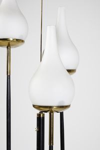 STILNOVO : attribuito. Lampada da terra, Milano  - Asta Asta 438 | DESIGN E ARTI DECORATIVE DEL NOVECENTO Online - Associazione Nazionale - Case d'Asta italiane