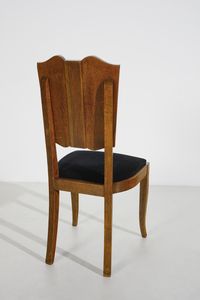 MANIFATTURA ITALIANA : Sei sedie  - Asta Asta 438 | DESIGN E ARTI DECORATIVE DEL NOVECENTO Online - Associazione Nazionale - Case d'Asta italiane