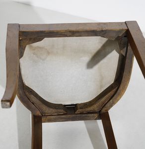 MANIFATTURA ITALIANA : Sei sedie  - Asta Asta 438 | DESIGN E ARTI DECORATIVE DEL NOVECENTO Online - Associazione Nazionale - Case d'Asta italiane