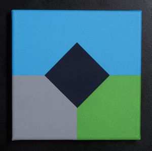 MUNARI BRUNO (1907 - 1998) - PARTICOLARE DELLA CURVA DI PEANO, 1992