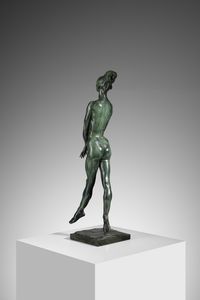 MESSINA FRANCESCO (1900 - 1995) : DANZATRICE, 1970  - Asta Asta 439 | ARTE MODERNA E CONTEMPORANEA Online - Associazione Nazionale - Case d'Asta italiane