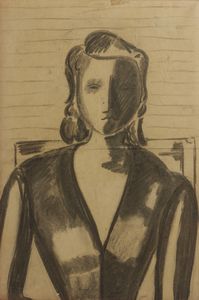 GUIDI VIRGILIO (1891 - 1984) - LA BARONESSA, 1955 ca.