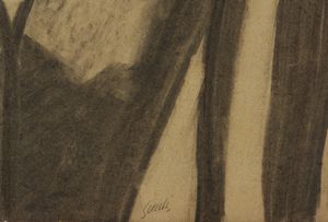 GUIDI VIRGILIO (1891 - 1984) : LA BARONESSA, 1955 ca.  - Asta Asta 439 | ARTE MODERNA E CONTEMPORANEA Online - Associazione Nazionale - Case d'Asta italiane