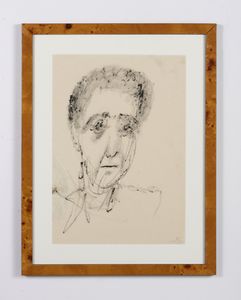 MATTA ROBERTO SEBASTIAN ANTONIO (1911 - 2002) : SENZA TITOLO (RITRATTO)  - Asta Asta 439 | ARTE MODERNA E CONTEMPORANEA Online - Associazione Nazionale - Case d'Asta italiane