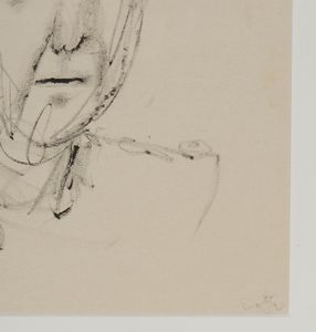 MATTA ROBERTO SEBASTIAN ANTONIO (1911 - 2002) : SENZA TITOLO (RITRATTO)  - Asta Asta 439 | ARTE MODERNA E CONTEMPORANEA Online - Associazione Nazionale - Case d'Asta italiane