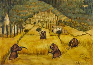 PROIETTI NORBERTO (1927 - 2009) : SENZA TITOLO, 1966  - Asta Asta 439 | ARTE MODERNA E CONTEMPORANEA Online - Associazione Nazionale - Case d'Asta italiane