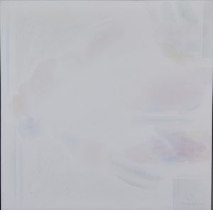 GUARNERI RICCARDO (n. 1933) - TRIANGOLO DI FUMO COLORATO, 1990