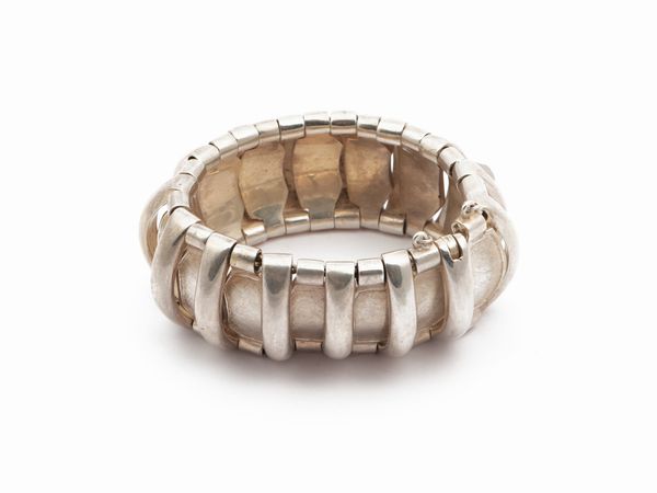 Celia Harms, Bracciale in argento sterling 925, Messico Anni Settanta  - Asta Galanterie e curiosità - Associazione Nazionale - Case d'Asta italiane