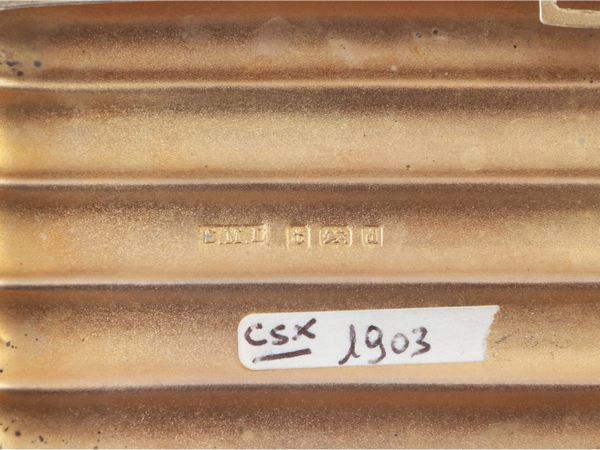 Portasigari da taschino in argento, Birmingham 1903  - Asta Galanterie e curiosit - Associazione Nazionale - Case d'Asta italiane