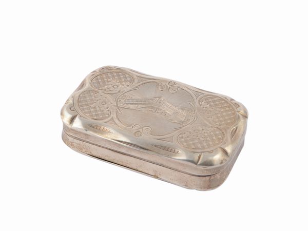 Portasigarette in argento  - Asta Galanterie e curiosit - Associazione Nazionale - Case d'Asta italiane