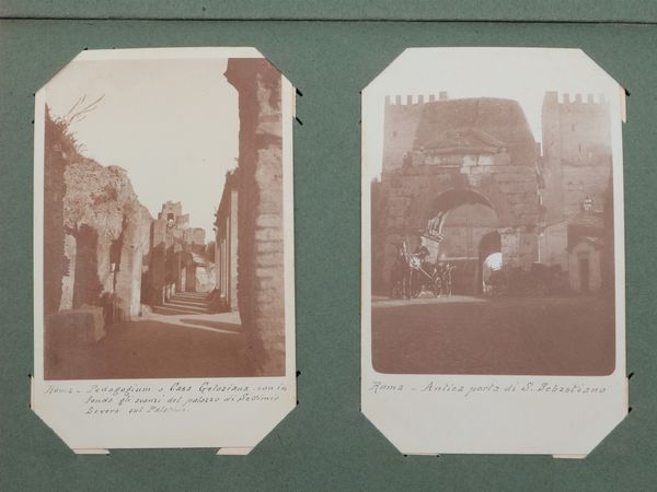 Due album di fotocartoline con vedute di Roma e dintorni, inizio del XX secolo  - Asta Galanterie e curiosit� - Associazione Nazionale - Case d'Asta italiane
