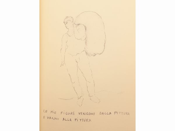 Sandro Chia, Steinmetz Strasse 47 Moenchengladbach  - Asta Galanterie e curiosit� - Associazione Nazionale - Case d'Asta italiane