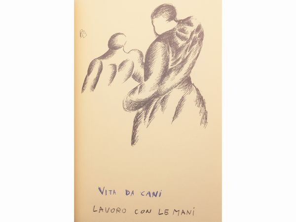 Sandro Chia, Steinmetz Strasse 47 Moenchengladbach  - Asta Galanterie e curiosit� - Associazione Nazionale - Case d'Asta italiane