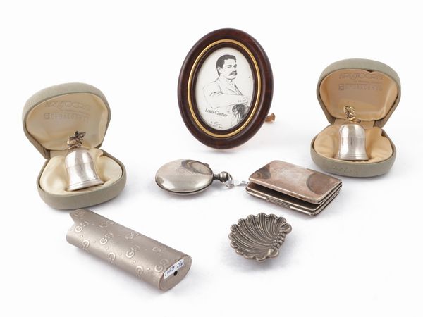 Ninnoli in argento, tra cui Gucci e Cartier  - Asta Galanterie e curiosit� - Associazione Nazionale - Case d'Asta italiane