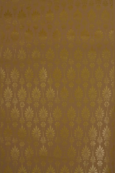 10 rotoli di carta da parati Zuber colore oro nuovi  - Asta Decoro in stile antico Palazzo Pugliese - Associazione Nazionale - Case d'Asta italiane