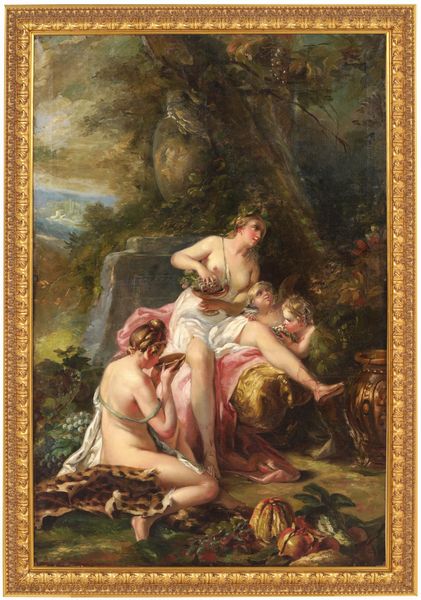 Scuola dellinizio XX secolo Baccanale  - Asta Decoro in stile antico Palazzo Pugliese - Associazione Nazionale - Case d'Asta italiane