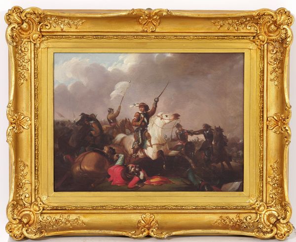 Artista del XX secolo Battaglia  - Asta Decoro in stile antico Palazzo Pugliese - Associazione Nazionale - Case d'Asta italiane