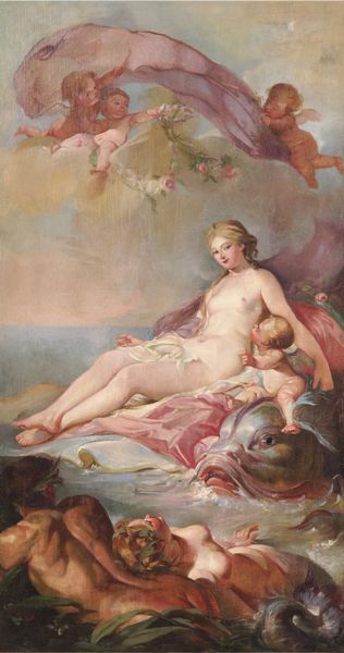 Scuola del XX secolo Galatea  - Asta Decoro in stile antico Palazzo Pugliese - Associazione Nazionale - Case d'Asta italiane