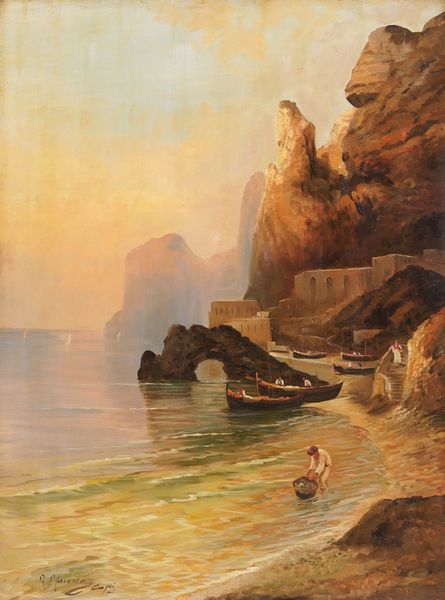 R. Maresca XX secolo Marina di Capri  - Asta Decoro in stile antico Palazzo Pugliese - Associazione Nazionale - Case d'Asta italiane