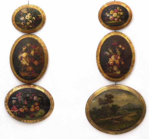 Insieme di stampe su legno  - Asta Decoro in stile antico Palazzo Pugliese - Associazione Nazionale - Case d'Asta italiane