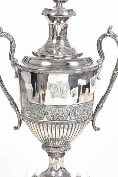 Samovar in metallo argentato  - Asta Antiquariato - Associazione Nazionale - Case d'Asta italiane