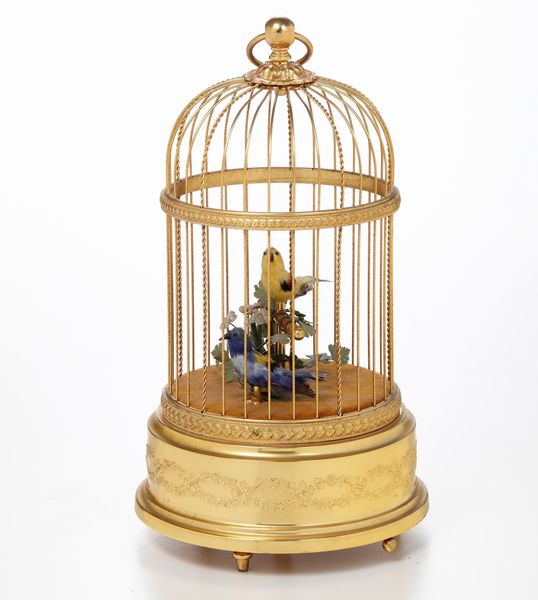 Carillion con uccellini. Bouique Reuge di Ginevra, XX secolo  - Asta Antiquariato - Associazione Nazionale - Case d'Asta italiane