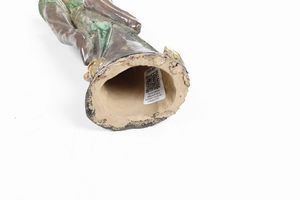 Figurina femminile in terracotta smaltata, Cina, XX secolo  - Asta Antiquariato - Associazione Nazionale - Case d'Asta italiane