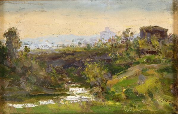 Garzia Fioresi : Dai colli: San Luca in dissonanza  - Asta Pittura del XIX-XX secolo - Associazione Nazionale - Case d'Asta italiane